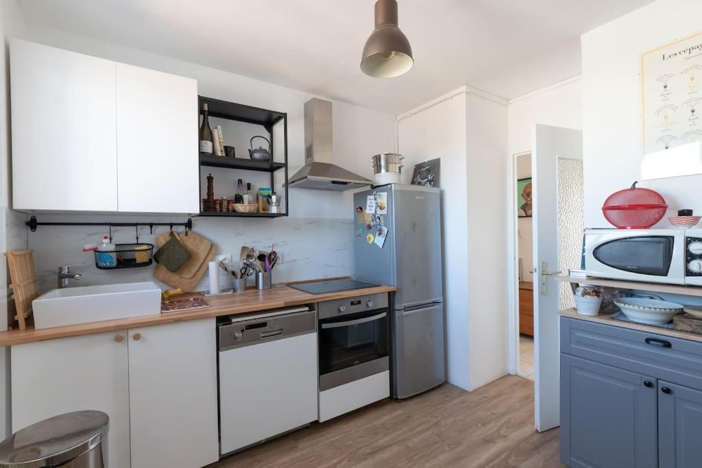 Cabana & Grand Appartement Cosy - Parking & Balcon Villefranche-sur-Saône Esterno foto
